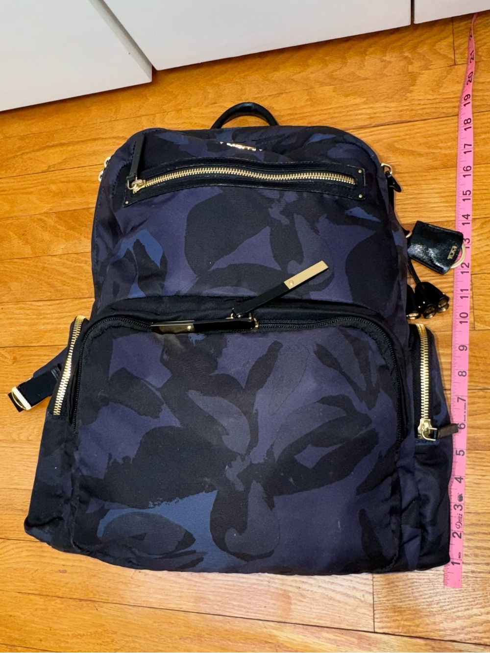 TUMI Voyageur Carson Laptop Backpack 15 Inch Computer Bag for Women Lily Indigo - Picture 11 of 15